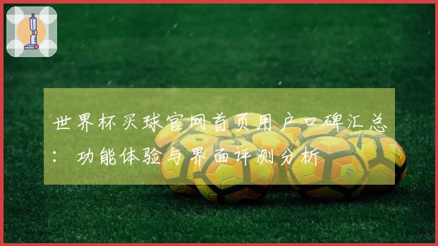 世界杯买球官网首页用户口碑汇总：功能体验与界面评测分析